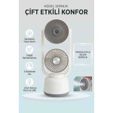 Kensa Çift Püskürtmeli Nemlendiricili Masaüstü Vantilatör