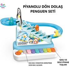 Empressco Piyanolu Dön Dolaş Penguen Kaydıraklı Işıklı Sesli Dön Dolaş Merdivenli Penguenler - Fiyatı, Yorumları