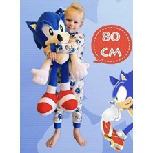 Empressco Sonic Peluş Oyuncak 80 cm Dev Boy En Büyük Boy Hediyelik Uyku Arkadaşı - Fiyatı, Yorumları
