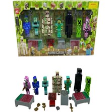 Empressco Figür Set Minecraft 7 Figür ve Bol Aksesuarlı Set - Fiyatı, Yorumları