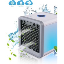 Empressco LED Işıklı Mini Su Buharlı Masaüstü Serinletici Fan, Serin ve Ferahlatıcı Soğutma