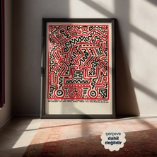 Persona Istanbul Keith Haring "fun Gallery, 1983" - Sanat Posteri (Çerçevesiz)