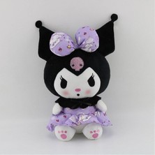 Empressco Kawaii Sanrio Kuromi Karikatür Peluş Oyuncak 25 cm - Fiyatı, Yorumları