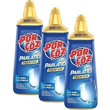Hace Bazaar Porçöz Bulaşık Makinesi Parlatıcısı 500 ml (3 Paketi) -Hcb