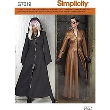 Hace Bazaar Simplicity Kadın Kostüm Palto Dikiş Deseni, Bedenler 6-14 -Hcb
