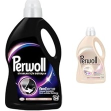 Hace Bazaar Perwoll Seti | Yenileme Siyahlar Için Sıvı Deterjan 54 Yıkama 2.97 Lt X1 + Açık Renkliler 2.97