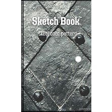 Hace Bazaar Sketchbook And Notebooks 5x8 Inches, 100 Sheets, Steel Door Pattern Great For Sketching And Writing.