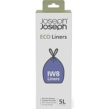 Hace Bazaar Joseph Joseph Iw8 Ekolojik Çöp Torbası, Geri Dönüştürülmüş Plastikten, Ipli Mutfak Çöp T