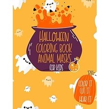 Hace Bazaar Halloween Coloring Book Animal For Kids: Size 8.5 x 11 In (21.59 x 27.94 Cm) 24 Coloring Book Pages