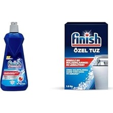 Hace Bazaar Finish Bulaşık Makinesi Parlatıcı & Kurutucu (1 x 400 Ml) ve Finish Bulaşık Makinesi Tuzu (1 x