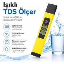 Esranın Dünyası Işıklı Dijital Tds Ölçer Su Kalitesi Test Cihazı 608506103