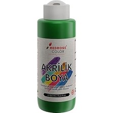 Hace Bazaar Red Rose Yeşil Akrilik Boya 120 ml -Hcb