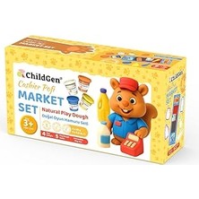 Hace Bazaar Childgen Doğal Oyun Hamuru Sevimli Patiler - Market Set -Hcb