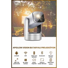 TKÇ Apollon Vision Akıllı Projeksiyon (, 9750MAH, 150 Ansi Lumen)