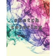 Hace Bazaar Sketch Coloring: Coloring Book For Kids Sketchbook Journal, Girls Pages White Paper Sketch Doodle -H