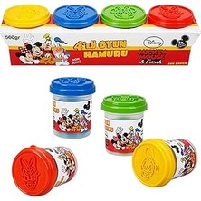 Hace Bazaar Sunman Fun Dough Mickey Mouse 4'lü Oyun Hamuru -Hcb
