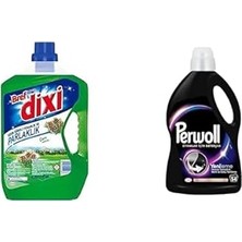 Hace Bazaar Bref Dixi Çam Kokulu 2500 ml Yüzey Temizleyici (1 x 2500 Ml) ve Perwoll Yenileme Siyahlar Için S�