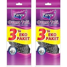 Hace Bazaar Parex Ovma Teli 3'lü Eko Paket 1 Paket (1 x 3 Adet) 2li Paket -Hcb