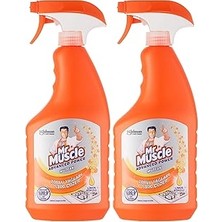 Hace Bazaar Mr Muscle Advanced Power Virüs Etkili Limon Kokulu Mutfak Spreyi, 750 ml 2li Paket -Hcb