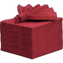 Hace Bazaar Airlaid Peçete 40X40 cm (Açık Ölçü) – 20X20 cm Katlı, 50’li Paket, Kumaş Dokulu, Hijyeni