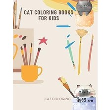Hace Bazaar Independently Published Cute Cats Coloring Book For Kids Ages 4-8: Sketch Book Notebook For Drawing,