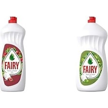 Hace Bazaar Fairy Temiz & Ferah Sıvı Bulaşık Deterjanı 650 ml Nar Kokulu ve Fairy Temiz & Ferah Sıvı Bula