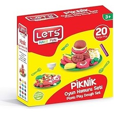 Hace Bazaar Lets Oyun Hamuru Piknik Seti 20 Parça L8595 -Hcb