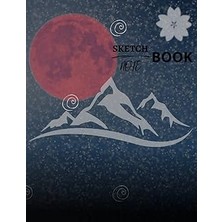 Hace Bazaar Sakura Sketchbook: Notebook For Drawing And Doodling Illustration Of Sakura Sumie Style 8.5X11 Inch