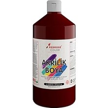 Hace Bazaar Red Rose Bordo Akrilik Boya 1000 gr -Hcb