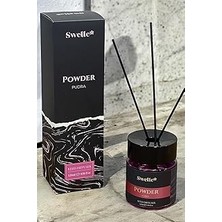 Hace Bazaar Pudra Kokulu Oda Kokusu 120ML, Doğal Formül Uzun Süreli Etki -Hcb