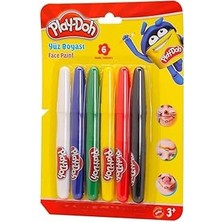 Hace Bazaar Play Doh Yüz Boyası 6 Renk -Hcb