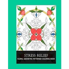 Hace Bazaar Independently Published Stress Relief Floral Geometric Patterned Coloring Book -Hcb