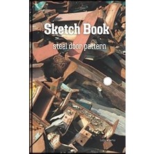 Hace Bazaar Sketchbook And Notebooks 5x8 Inches, 100 Sheets, Steel Door Pattern Great For Sketching And Writing.