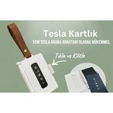 Tesla Anahtar Kart Tutucu Kılıf Aksesuar
