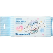 Hace Bazaar Sanrio Lisanslı Cinnamoroll Inci Dokulu Kuru Mendil –%100 Viskon Yumuşak Ekonomik Paket (80 Ade
