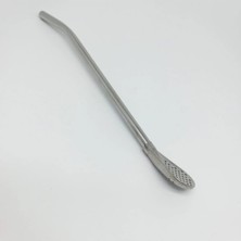 Premini Metal Pipet 19 cm Süzgeç Uçlu, Şık ve Dayanıklı Bar Araçları