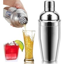 Premini Paslanmaz Çelik Kokteyl Shaker 500 Ml, Şık ve Dayanıklı Tasarım