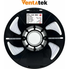 Elas 3D Beyaz Pla Pro Filament - 1.75MM - 1 kg