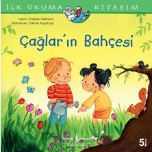 İş Bankası Kültür Yayınları Çağlar'ın Bahçesi İlk Okuma Kitabım - Christian Tielmann Okul Öncesi Eğitici Kitap 24 Sayfa Türkçe