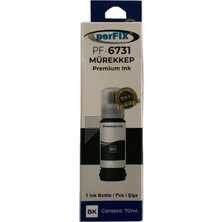 Gees Global Perfıx Pf T6641 - 6731  Siyah Şişeli Mürekkep (70 ml )