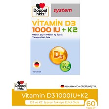 Doppelherz Vitamin D3+K2 Içeren 60 Tablet