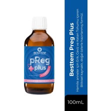 Besttem Preg Plus Bitkisel Karışım – Erik ve Ceviz Özlü Doğal Destek - 100 ml