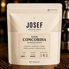Josef Filtre Concordia Çekirdek Kahve 250 Gram