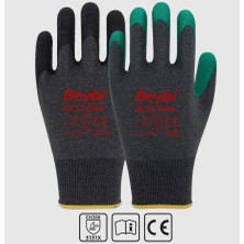 Colezium PL17 Flex Likralı Ipten Örme Lateks Eldiven No:9