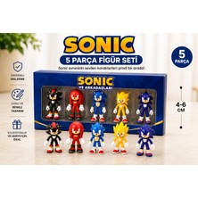 Toyzoy Toys Kirpi Sonic ve Arkadaşları 5'li  Figür Seti & Kaliteli Eğlenceli