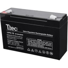 Colezium Ttec 6V 12 Ah Kuru Bakımsız Akü