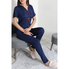 Modi Milan Pijama Takımı Lacivert - 52326.1857.