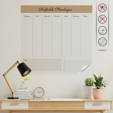 Sihirli Tahta Statik Kağıt Haftalık Planlayıcı (Model -4)