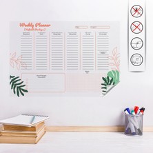 Sihirli Tahta Statik Kağıt Haftalık Planlayıcı (Model -3)