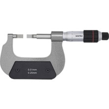 Werka Bıçak Ağızlı Mikrometre 0-25MM W217-7282